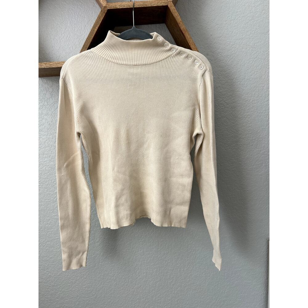 Vintage Silk Mockneck Sweater